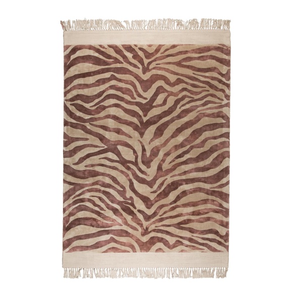 Zebra Friendly Carpet 160X230 Pink