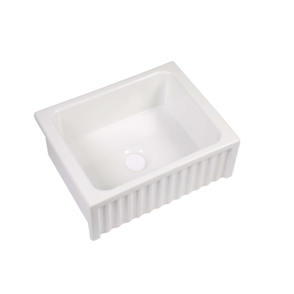 ceramic kitchen sink Hampshire, 60x47 cm, white
