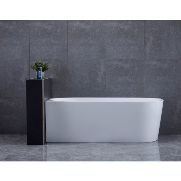 TIBERA L Freestanding Bath 170x80 cm, white