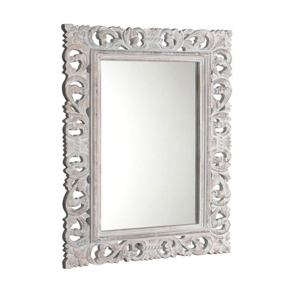 SCOLE mirror, antique white, 70x100 cm