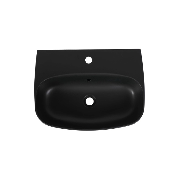 washbasin Nolita 60x45x15 cm, black mat