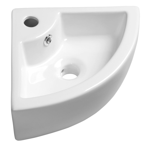 GYNT Corner Ceramic Washbasin 33x13x33 cm