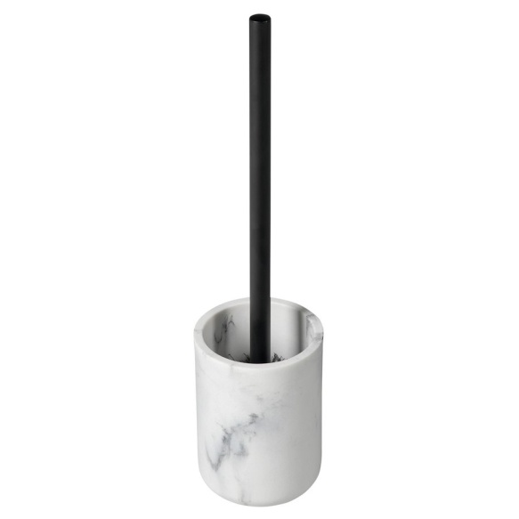 BIANCO Freestanding Toilet Brush/Holder, white