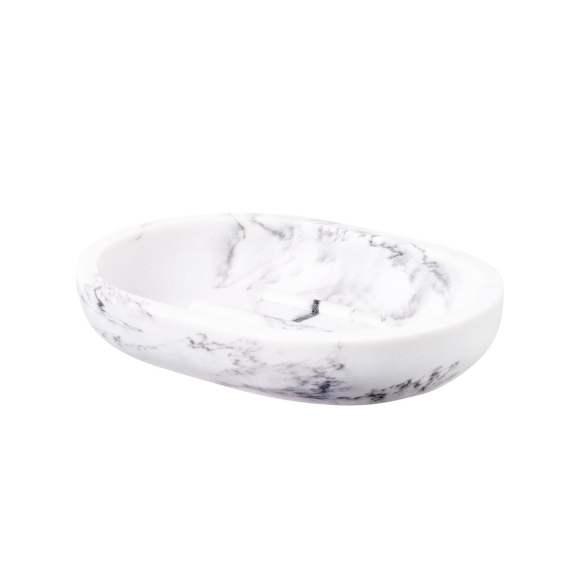 BIANCO Freestanding Soap Dish, white