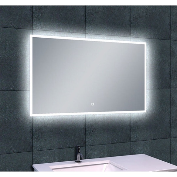 Rectangular LED mirror Quatro 1000x600, antifog