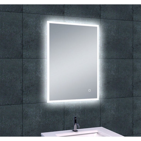 Rectangular LED mirror Quatro 700x500, antifog