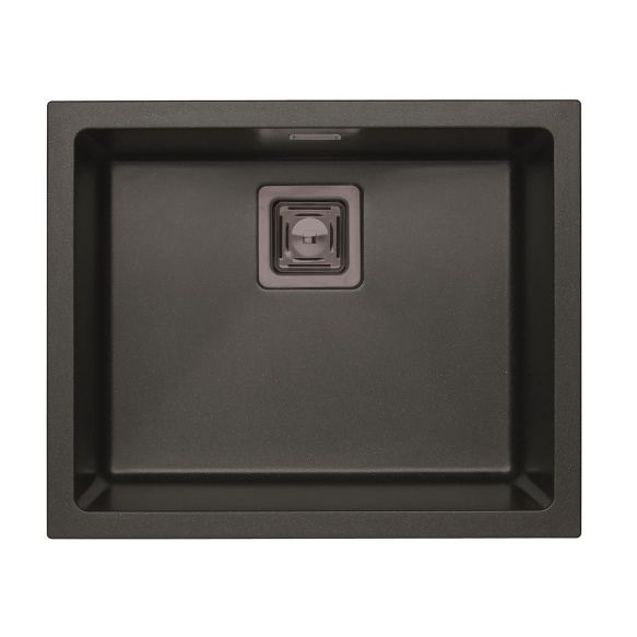 SINK ALVEUS QUADRIX 50 Twilight G05M P-U, with anthracite fitings ( 1108038 + 1127153 + 1089358 + 1110853)