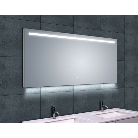 reguleeritava valgusega LED peegel Ambi 1, kondensaadivaba, 1400x600 mm
