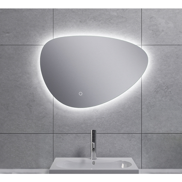 Uovo Led mirror 60x41 cm, dimmable, antifog