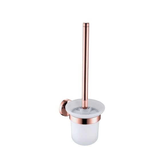 toilet brush Cherry, brushed rose gold