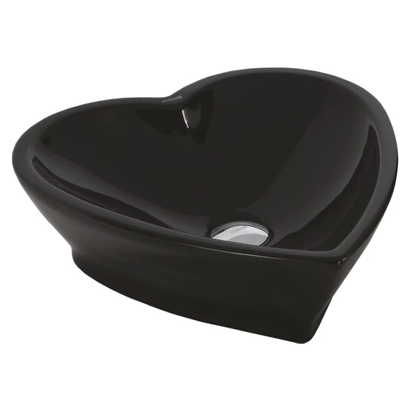 worktop washbasin Love, black