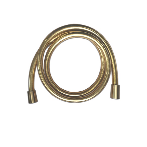 shower hose 150 cm PVC, brushed brass