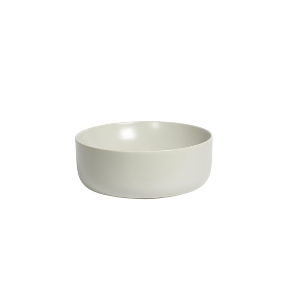 Countertop round washbasin Nolita 40x15 cm, grey mat