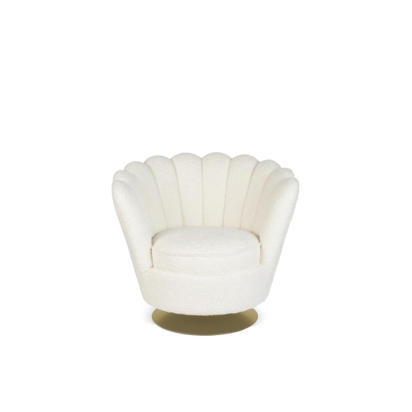 Mother Of All Shells Lounge Chair Teddy Natural