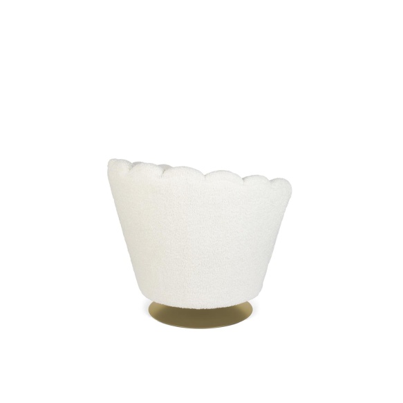 Mother Of All Shells Lounge Chair Teddy Natural