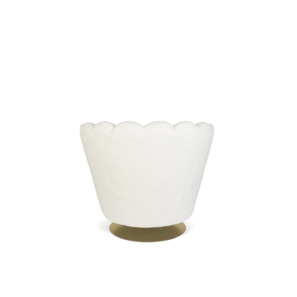 Mother Of All Shells Lounge Chair Teddy Natural