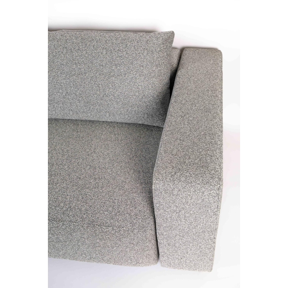 Outdoor Sofa Breeze 3-Seater Right Grey