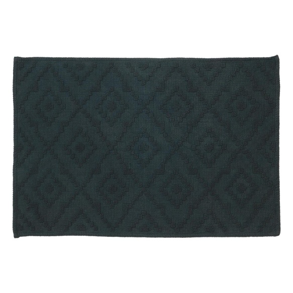 Bath mat 60x90 cm Aztec, Dark Green