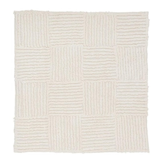 Bath mat 60x60 cm Reverse, Ivory