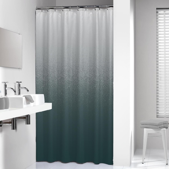 Shower curtain textile 180x200 cm Blend, Green