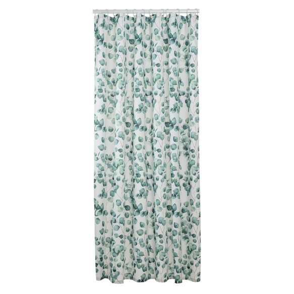 Shower curtain textile 180x200 cm Ayra, Green