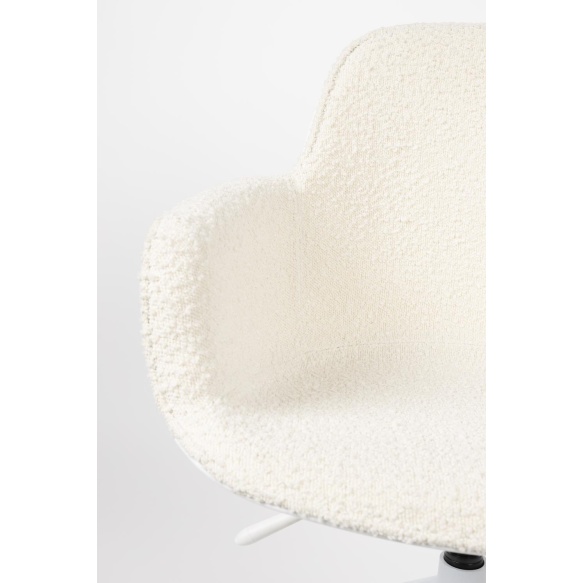 Office Armchair Albert Kuip, White