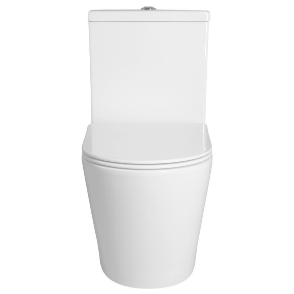 rimless wc set Pako, universal trap, dual flush, without seat (parts: 1,2)