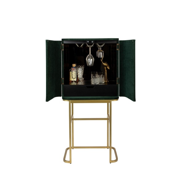 Ava Morgana Cabinet Velvet Green