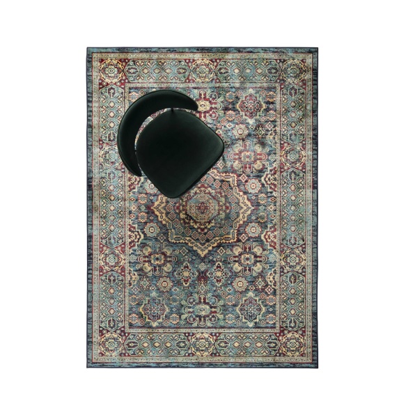 Flying To The Moon And Back Carpet 200X300 Blue