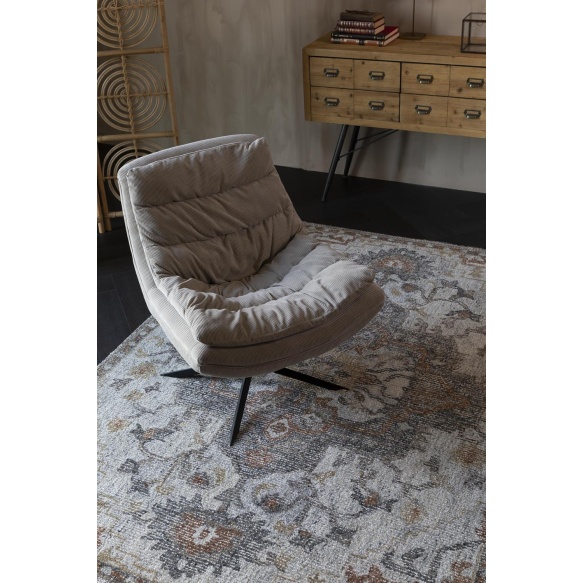 Carpet Amori 160X230 Grey/Brick