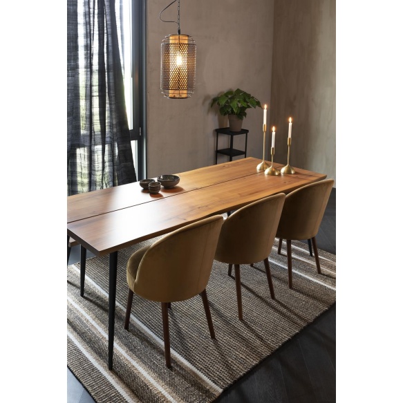 Carpet Djahe 160X230 Natural/Brown