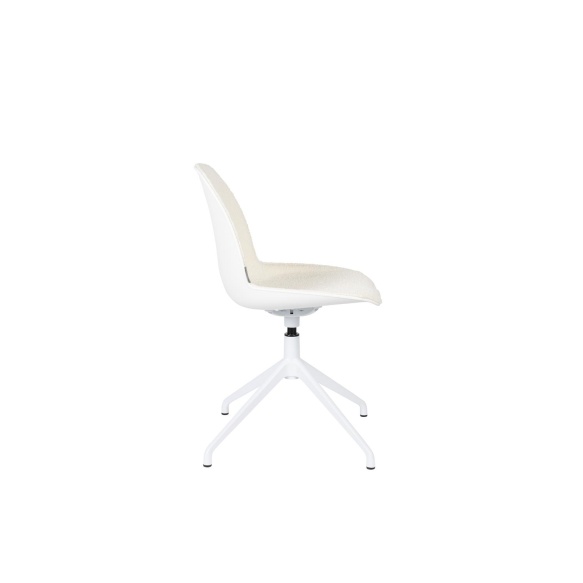 Chair Albert Kuip Swivel White