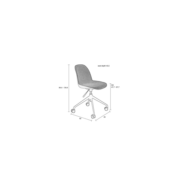 Office Chair Albert Kuip Taupe