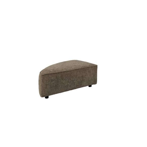 Diivanielement Hunter Pie Pouf Left Moss