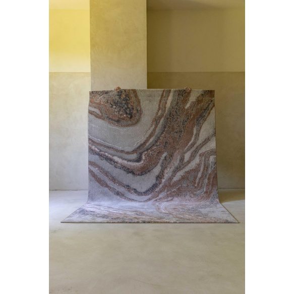 Carpet Solar 160X230 Grey/Terra