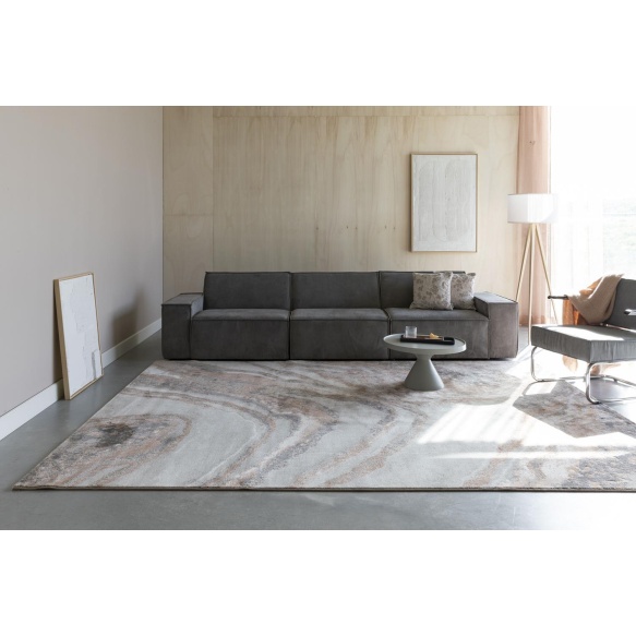 Carpet Solar 160X230 Grey/Terra