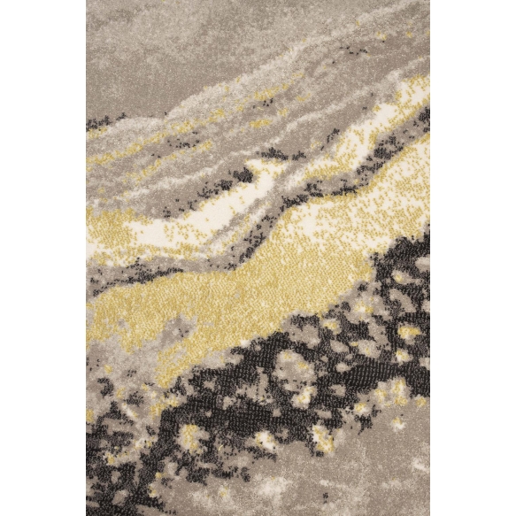 Carpet Solar 160X230 Grey/Ochre