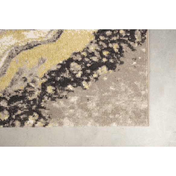 Carpet Solar 160X230 Grey/Ochre
