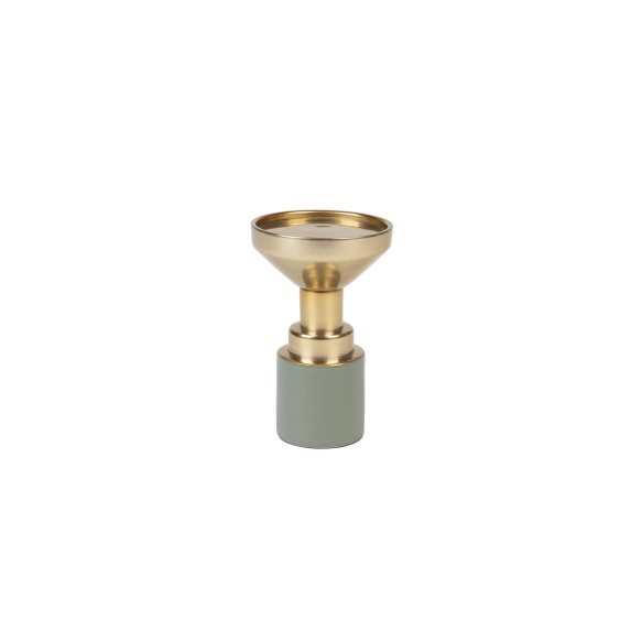 Candle Holder Glam Green S