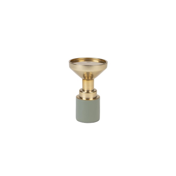 Candle Holder Glam Green S