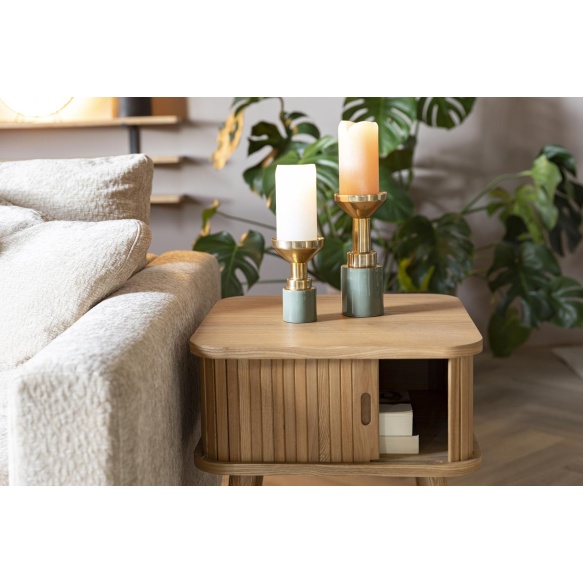 Candle Holder Glam Green S