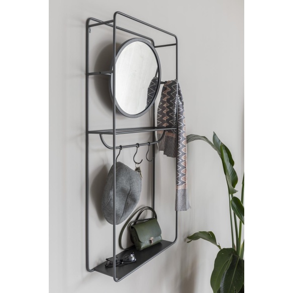 Wall Rack Mirror Duco