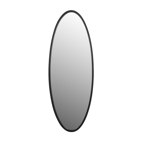 Mirror Matz Oval L Black