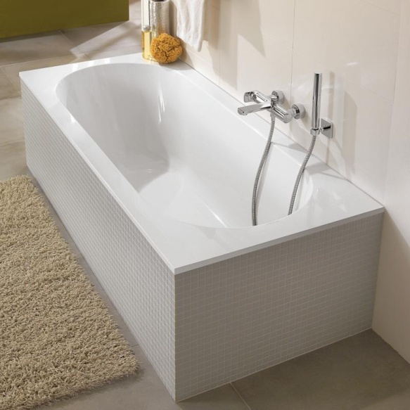 bath Villeroy & Boch Oberon 180x80 cm, white, no panels, feet included