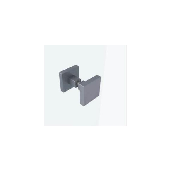 square shape shower enclosure handle, brass
