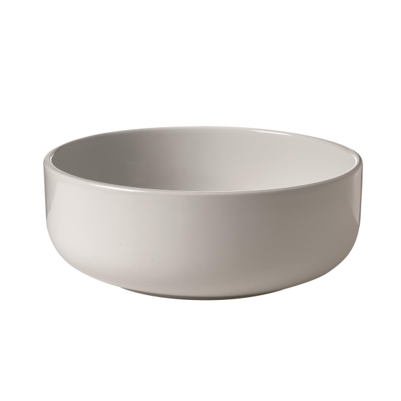 Countertop round washbasin C2 46x17 cm, white