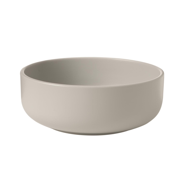 Countertop round washbasin C2 46x17 cm, grey mat