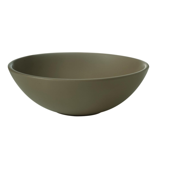 Countertop round washbasin C2 46x15 cm, green mat