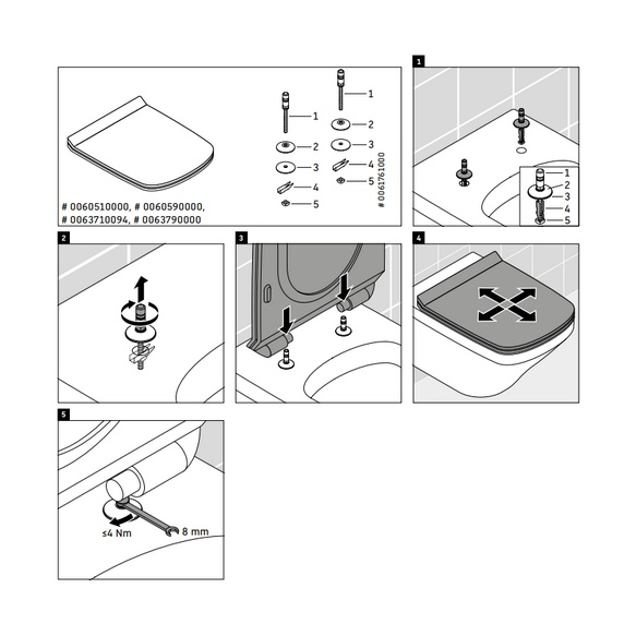 aeglaselt sulguv prill-laud Duravit Durastyle