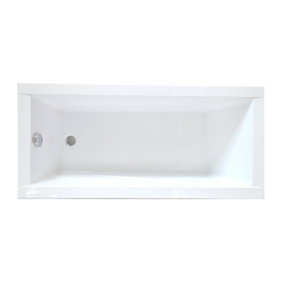 bathtub 120x70 cm "MODENA", incl long side panel